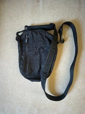Baggu Sport Black Small Rectangular Nylon Bag Purse Crossbody